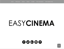 Tablet Screenshot of easycinema.it